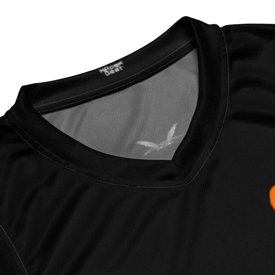 Cancer Awareness - Orange Ribbon - Black - Recycled Unisex Basketball Jersey - White HApex Gear White Logo product image (8)
