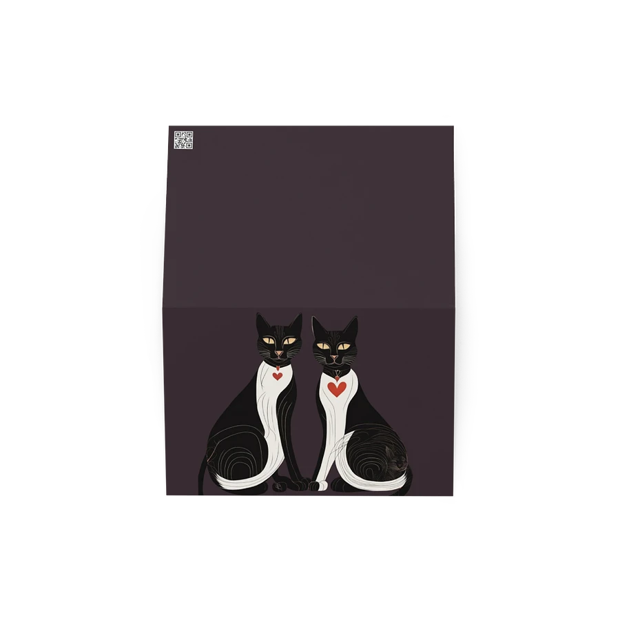 BLACK & WHITE TUXEDO LOVE CATS product image (6)