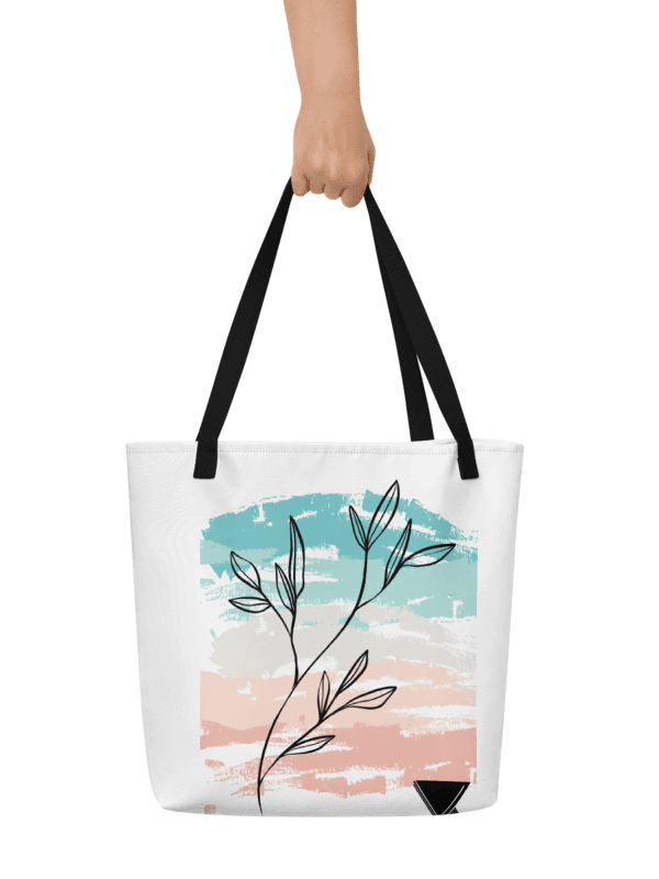 Active Plant All-Over Tote Bag product image (2)
