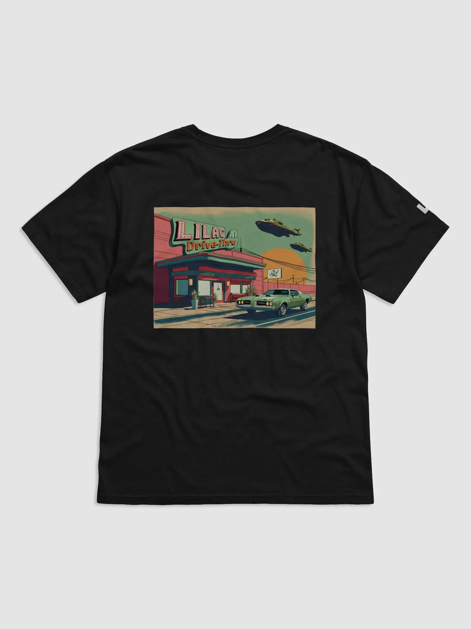 Lilac Retro Futuristic Design product image (2)