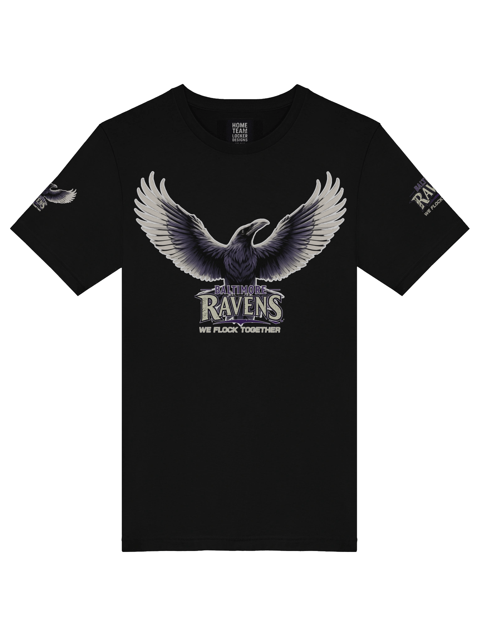 NEW Ravens Fierce Winged Tee | Baltimore Ravens | NFL Home Locker product image (9)