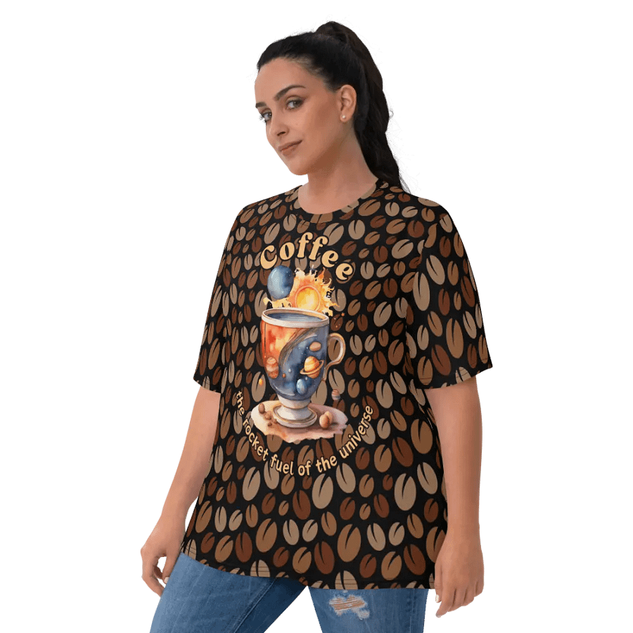 Coffee the Rocket Fuel of the Universe T-shirt product image (6)