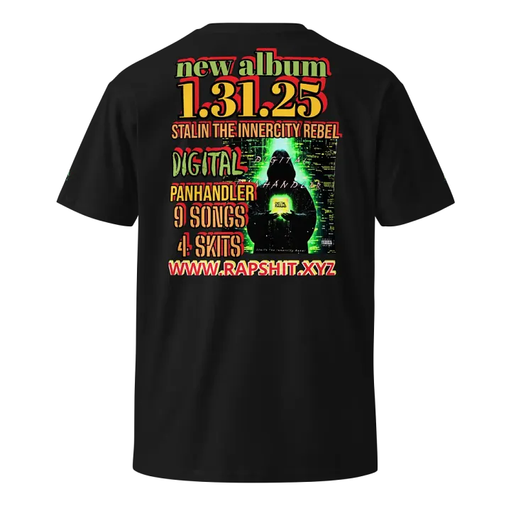 Digital PanHandler Promo Tee + Album FREE DOWNLOAD (limited Edition) product image (1)