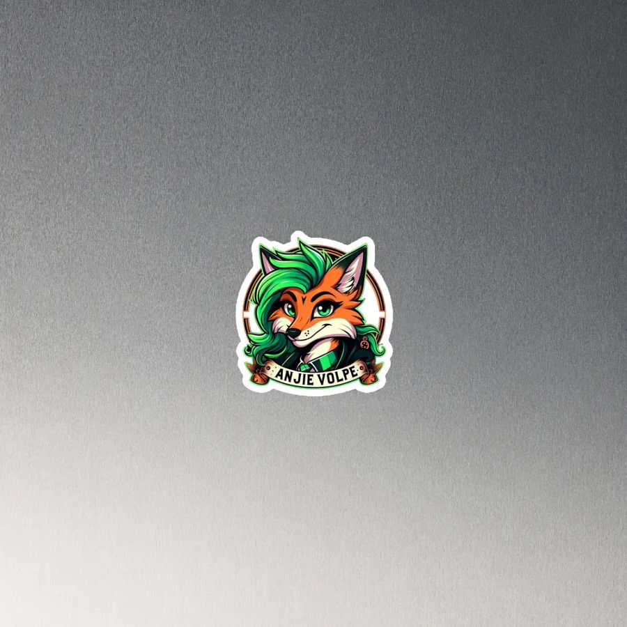 Anjie Volpe Fox Die-Cut Magnets product image (4)