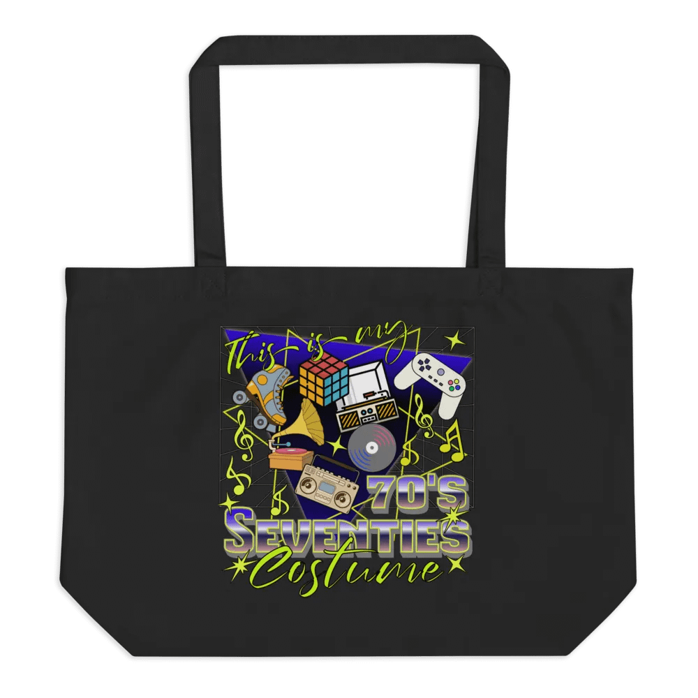 This Is My 70s Costume Nostalgia Organic Tote Bag product image (1)