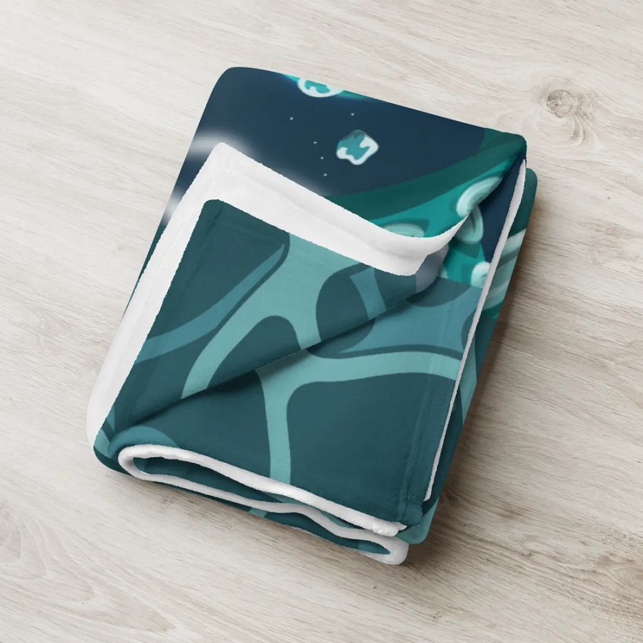 NanaBruised Throw Blanket product image (6)