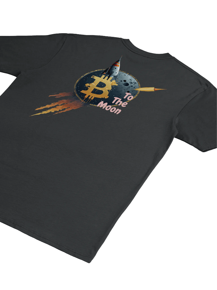 Bitcoin To The Moon Tee, Crypto Trend Shirt, Perfect Gift product image (2)