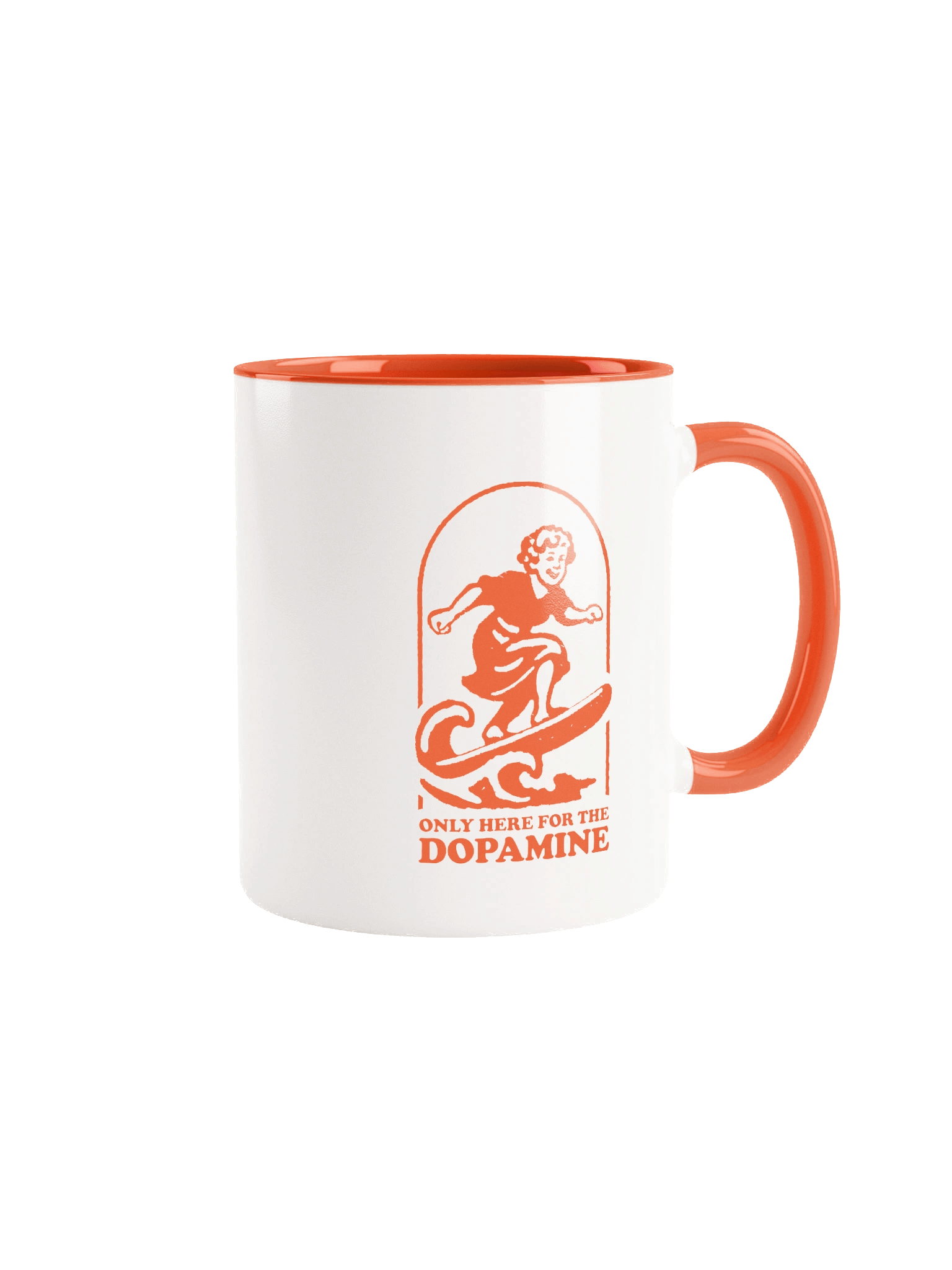 Only here for the dopamine - Mug product image (1)