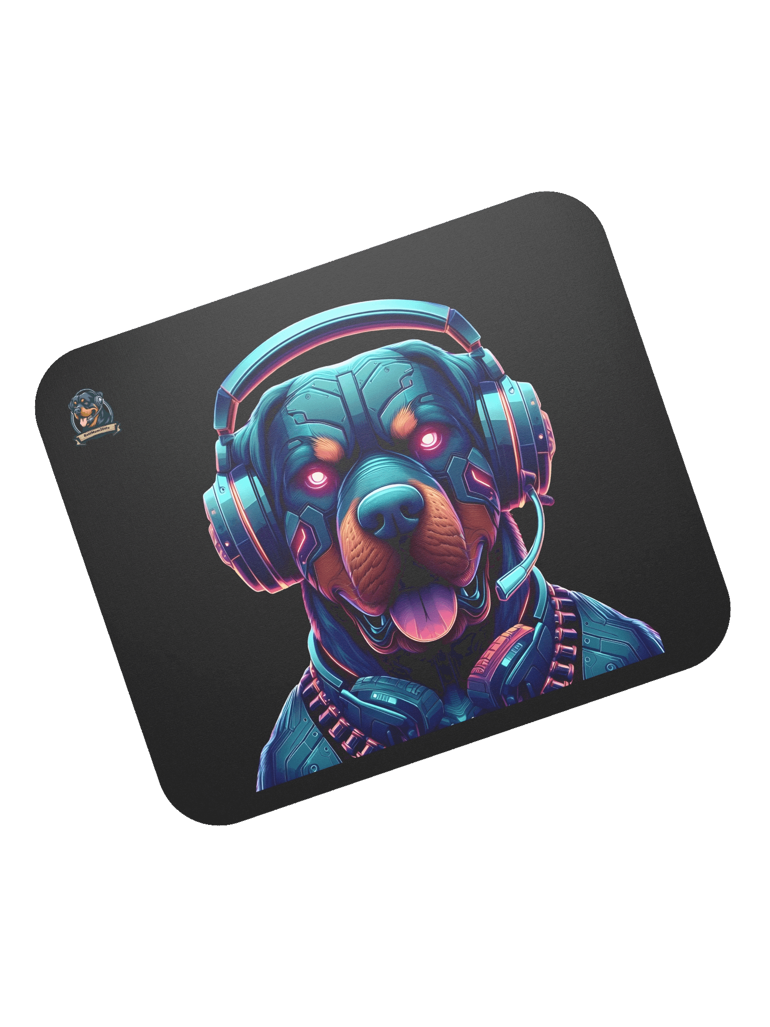 Cyber Rottie Mouse Pad product image (7)