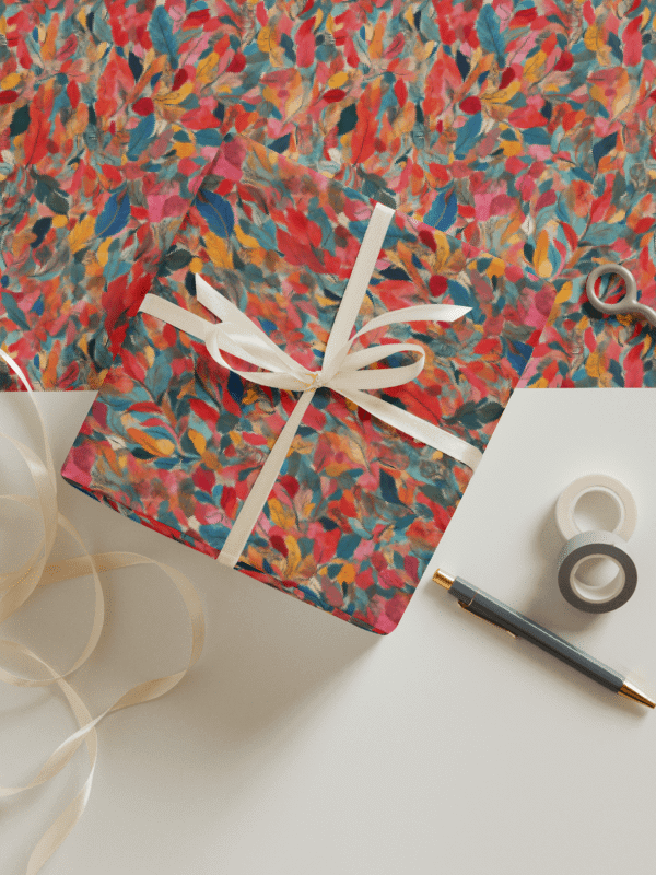 Symmetry in Color: Abstract Wrapping Paper Set product image (1)