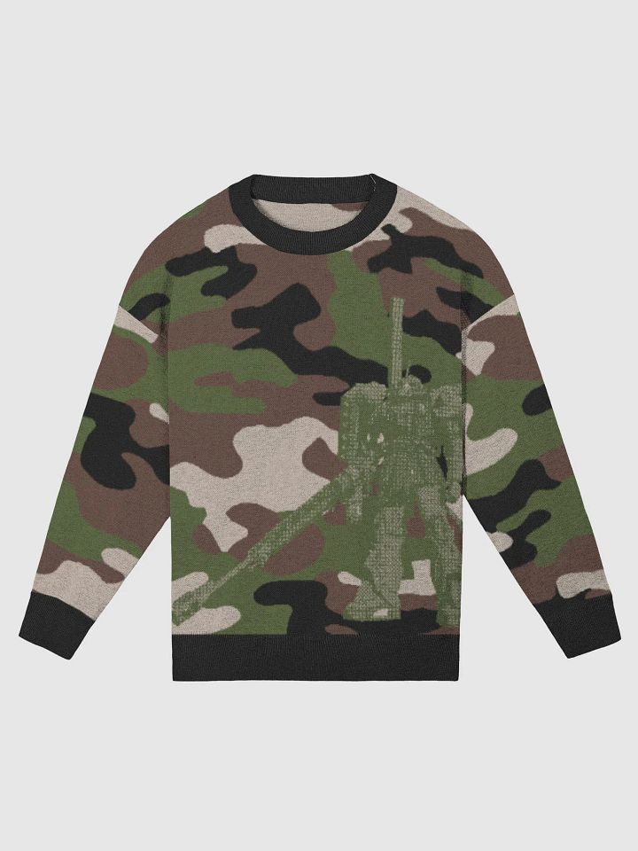Zaku Camo Knit Sweater product image (1)