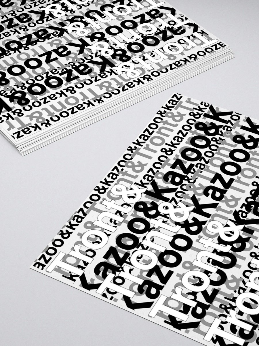 Tront sticker product image (4)