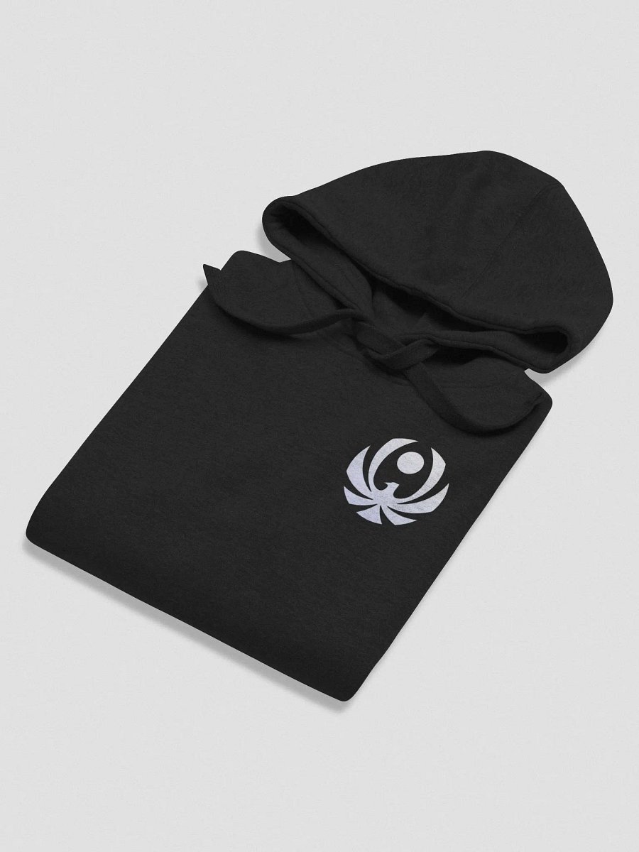 CroweGamingg Cotton Heritage Unisex Premium Hoodie - White logo Front & Back product image (51)