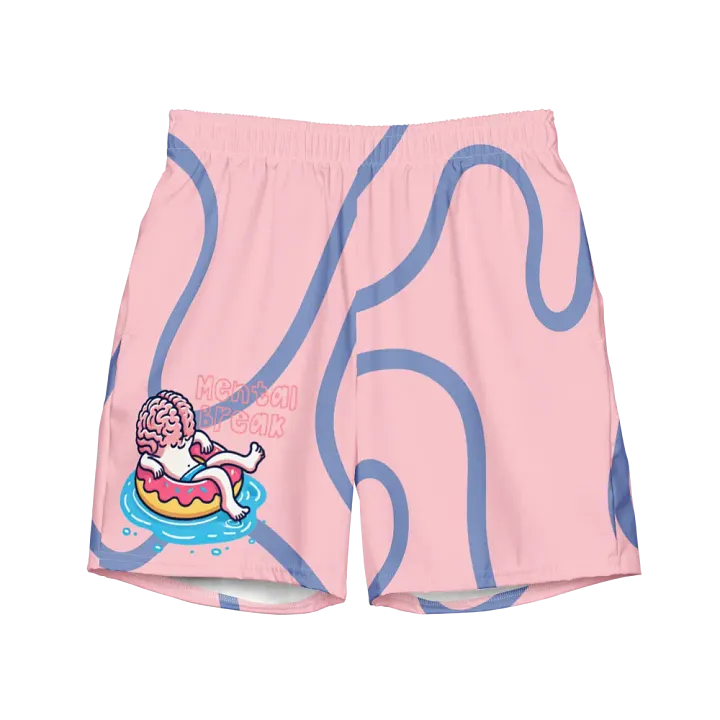 Mental Break Men's Swim Trunks product image (2)