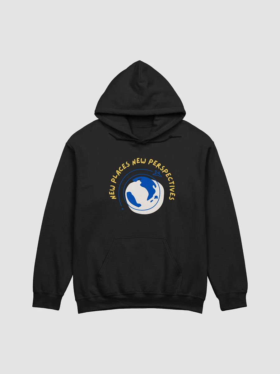 Wanderlust Globe Adventure Hoodie | new places new perspectives product image (2)
