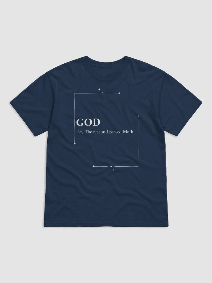 GOD T-SHIRT (WHITE FONT) product image (38)