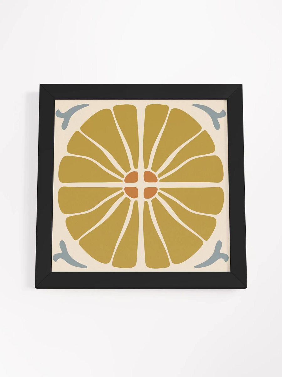 Radiant Simplicity - Framed Poster product image (4)