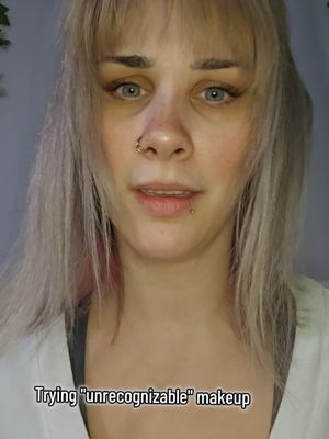 Makeup was cute,but I wouldn't call this a success... #unrecognizable #makeup #transition #Valentines #hotmess #fyp #wereback #savage #fypシ #trending 