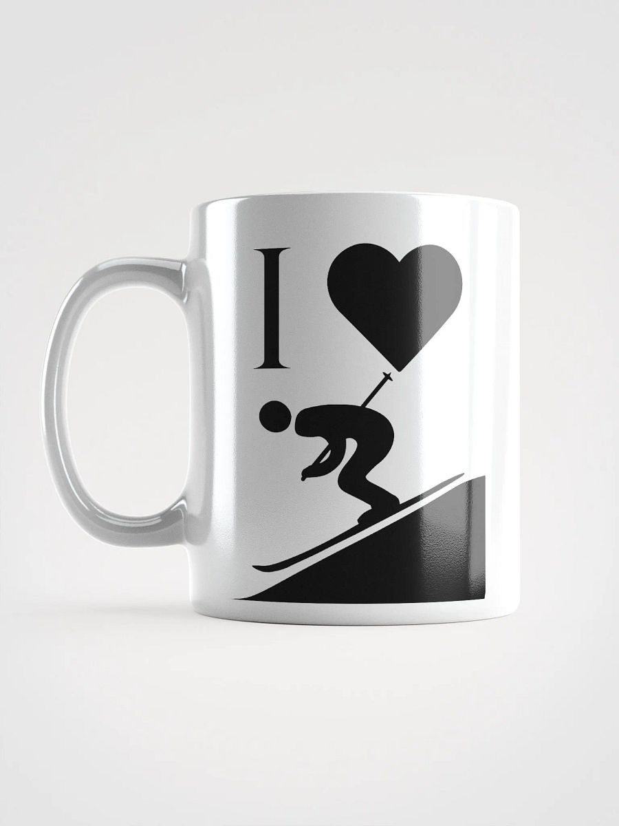 I ❤️ Skiing Mug product image (6)