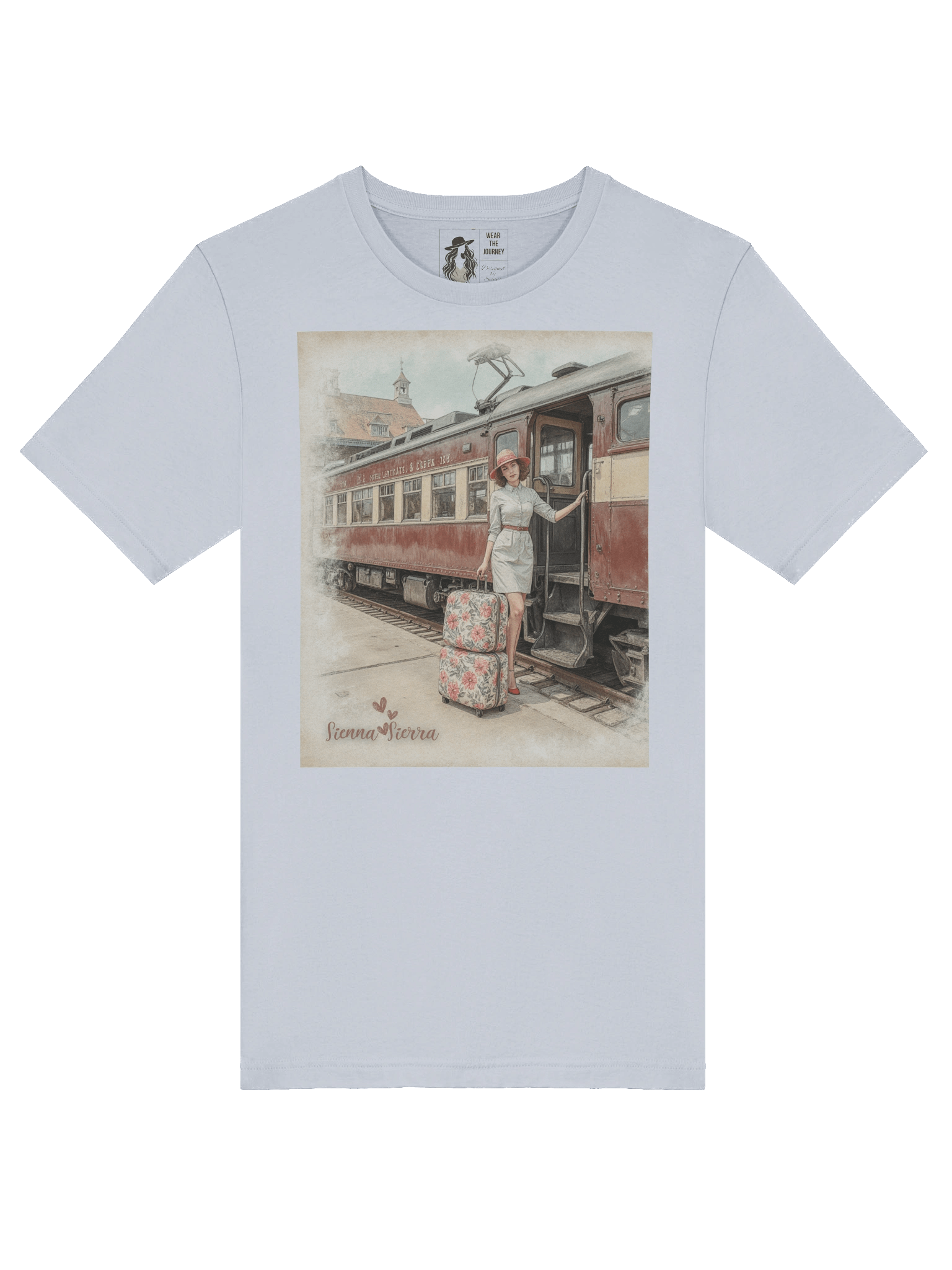 Vintage Railway Adventure – Retro Travel T-Shirt product image (26)