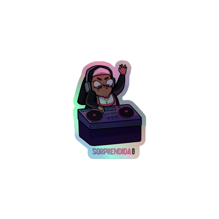 Sorprendida - Sticker (Holographic Kiss Cut) product image (1)