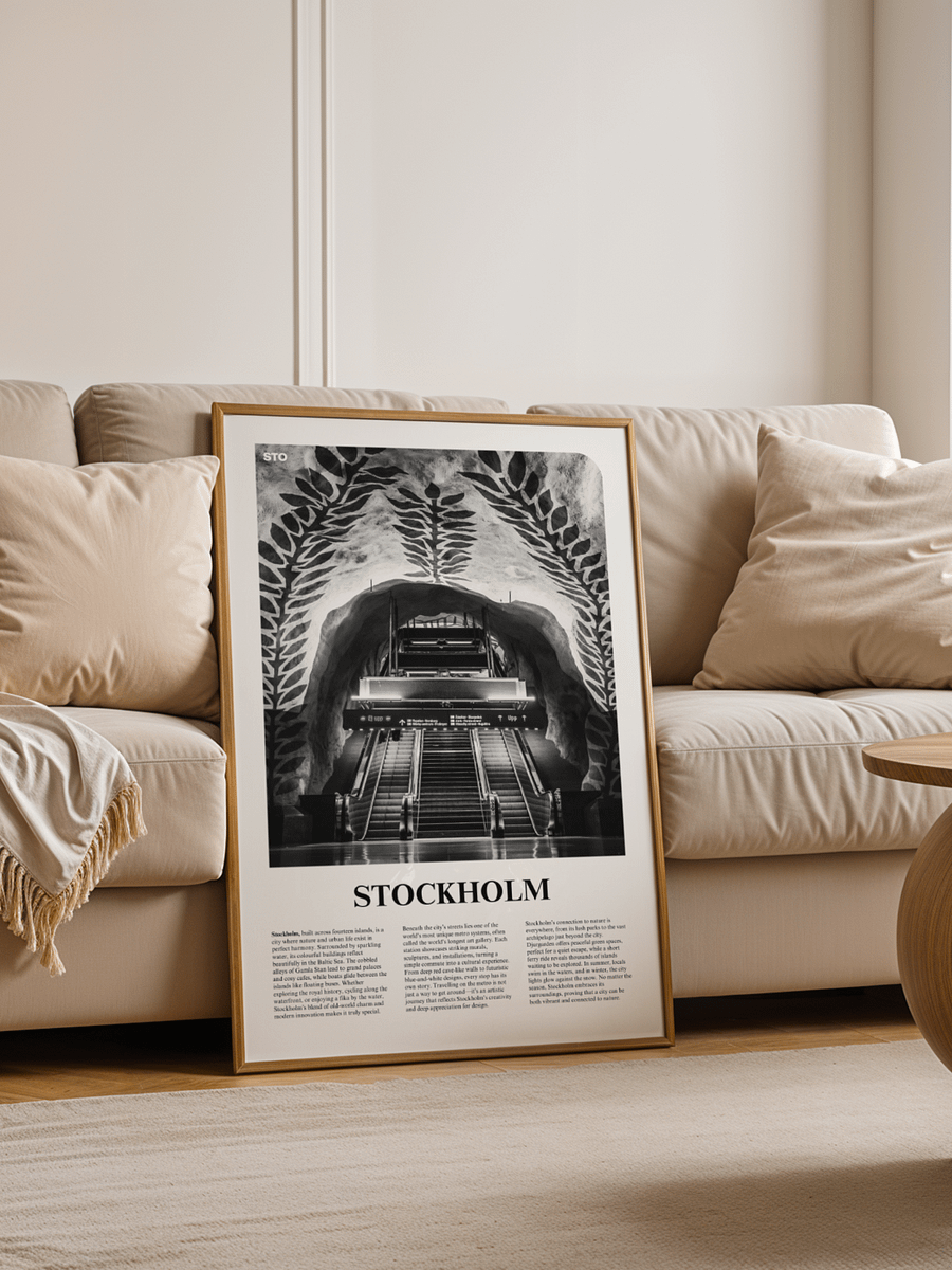 Stockholm 03 Newspaper Poster product image (10)