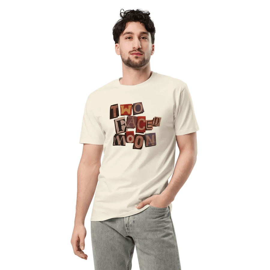 Two Faced Moon Vintage Design Tee product image (3)