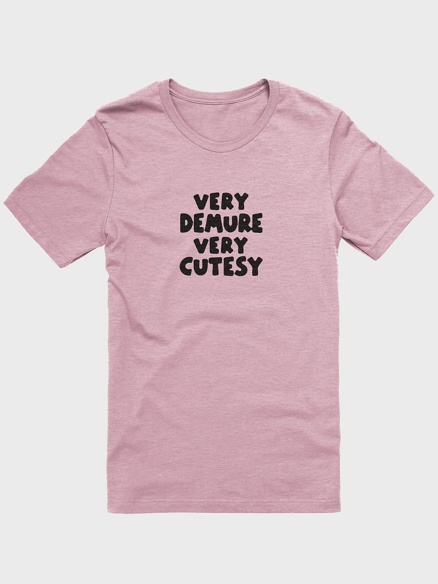 Very Demure, Very Cutesy - Invisible Comfort T-Shirt product image (81)