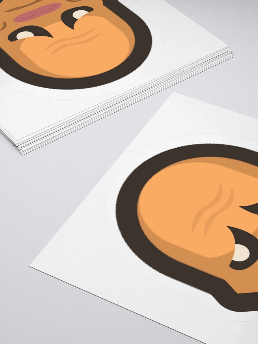 Sigma Boy Face Taming.io Kiss Cut Stickers product image (4)