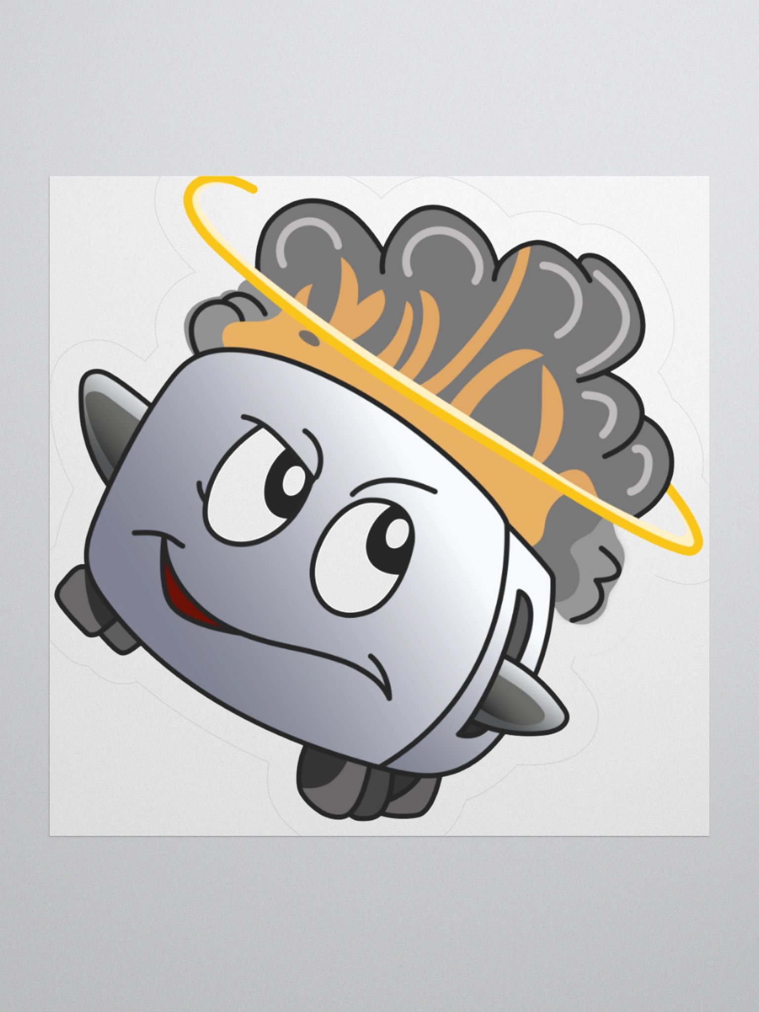 Toaster Emote Sticker product image (1)
