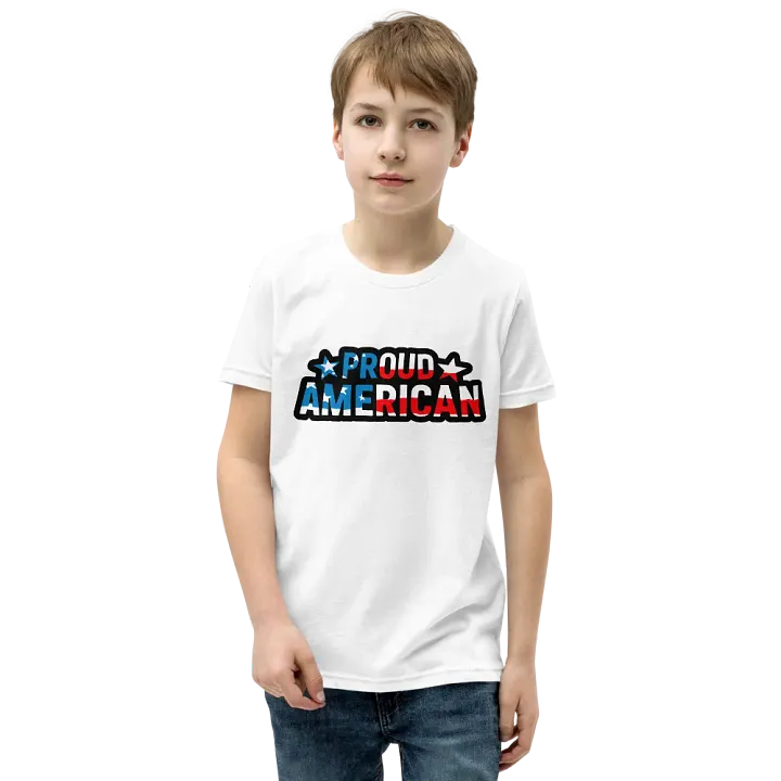 Kid's T-Shirt: Proud American product image (22)