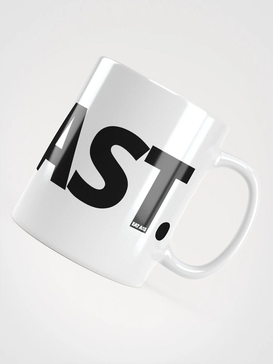 GO FAST (Eat Ass) // White Ceramic Mug product image (4)