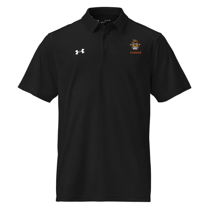 SIXGOD Stylized Ape Men's Polo under armour product image (1)