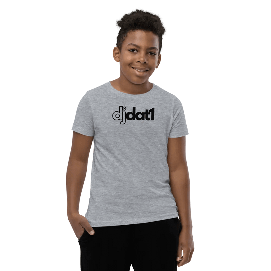 [DJDAT1] Youth T-Shirt (black logo) product image (66)