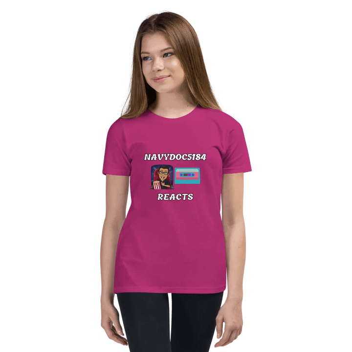 NavyDoc5184 Reacts Youth Tee product image (91)