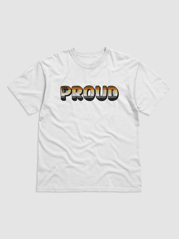 The 'PROUD bear' T-Shirt - White product image (1)