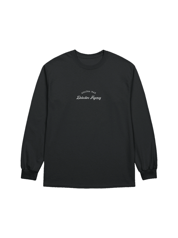 Agatha Mae Detective Agency Long Sleeve T Shirt Unisex Dark Colors product image (5)
