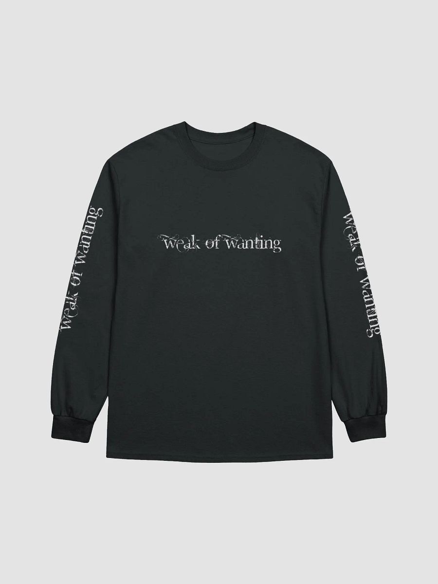 Weak Of Wanting 'Chaotic Angel' Long Sleeve T-Shirt (Front, Back & Sleeve Print) product image (2)