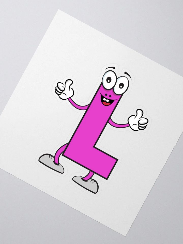 L Cartoon Character Sticker product image (5)