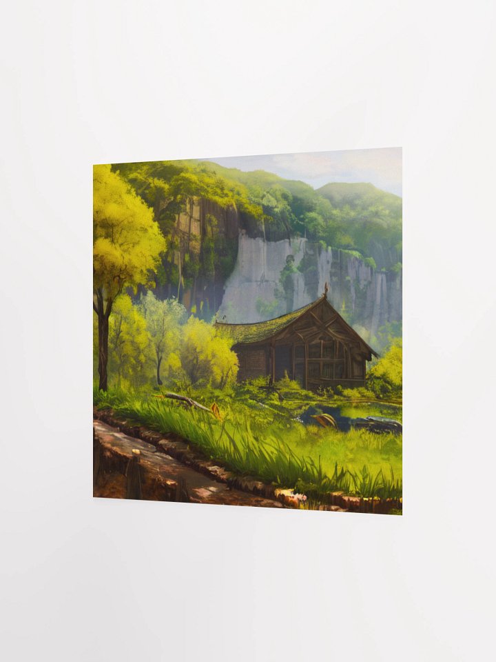 Tranquil Cabin Retreat Poster product image (7)