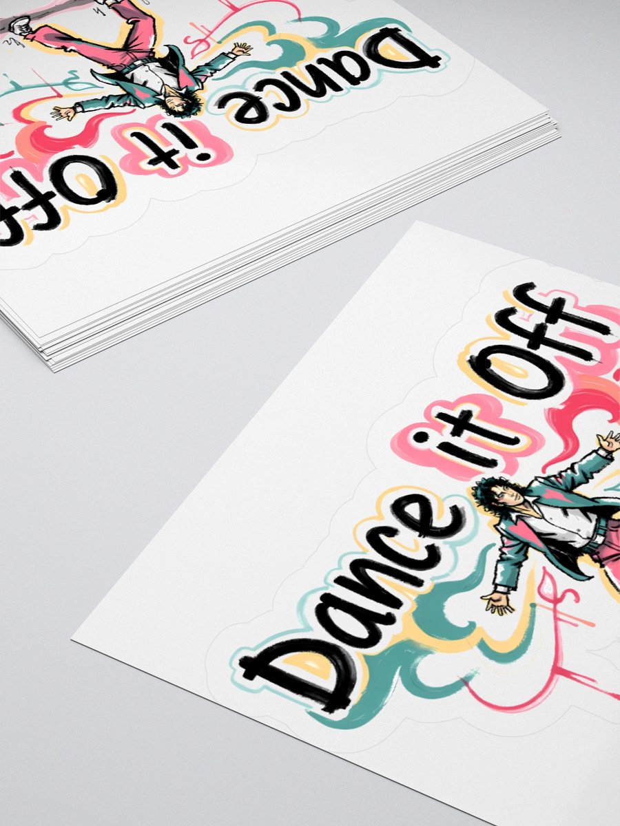 Graffiti Dance Party | 'Dance It Off' Vibrant Art product image (12)