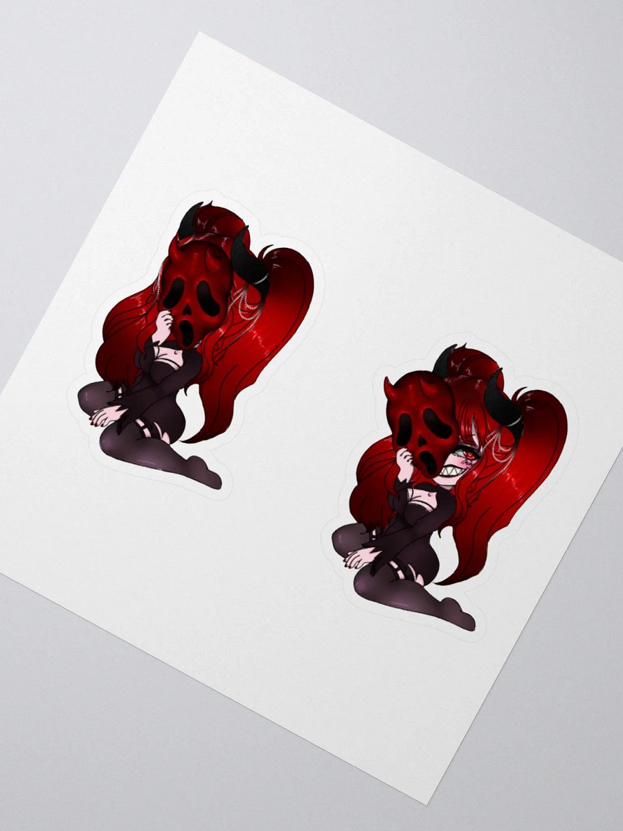 Red Chibi Demon Stickers product image (2)