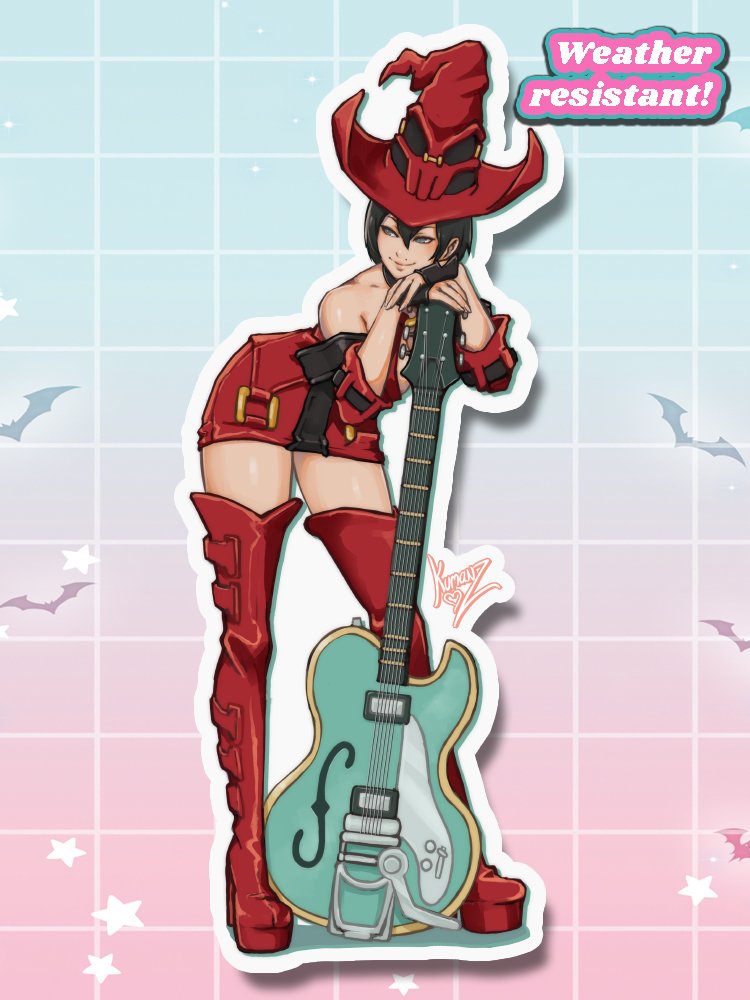 The Hard Rock Witch XL Sticker product image (1)