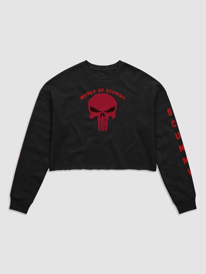 World of Scummy fleece crop hoodie product image (2)