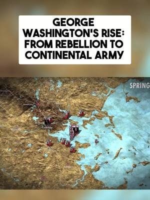 George Washington's Rise: From Rebellion to Continental Army Massachusetts declares open rebellion as news spreads like a shockwave. Three weeks later, Philadelphia’s Continental Congress forms a wartime government, aims to unite the army, and appoints George Washington to lead New England troops. #RevolutionaryWar #UShistory #GeorgeWashington #EpicHistory