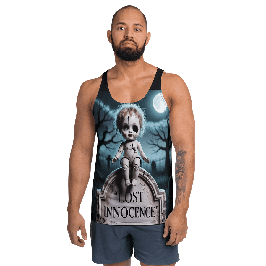 Midnight Veil Designs Gothic Lost Innocence Tank Top - Unisex All-Over Print product image (1)