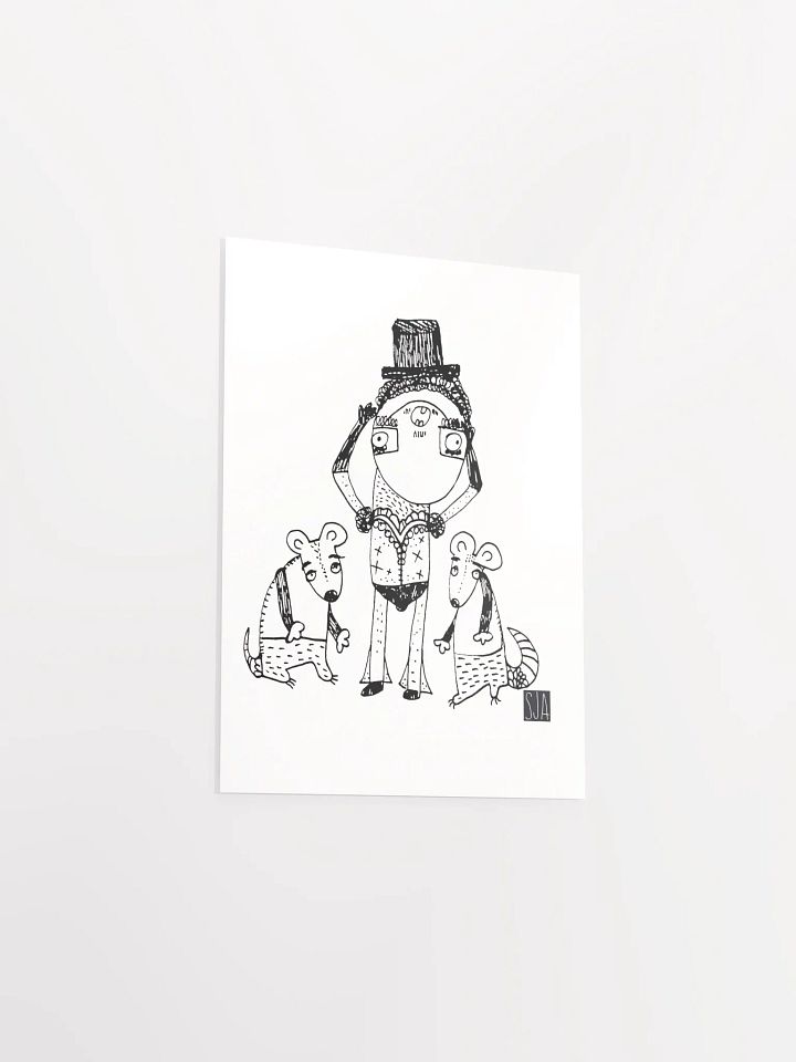 Fancy Dancer with Rat Boy Pals matte poster product image (7)