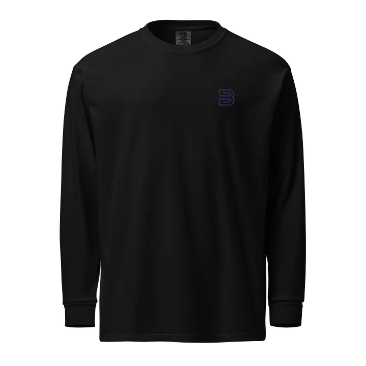 Navy B Premium Long Sleeve Shirt product image (1)