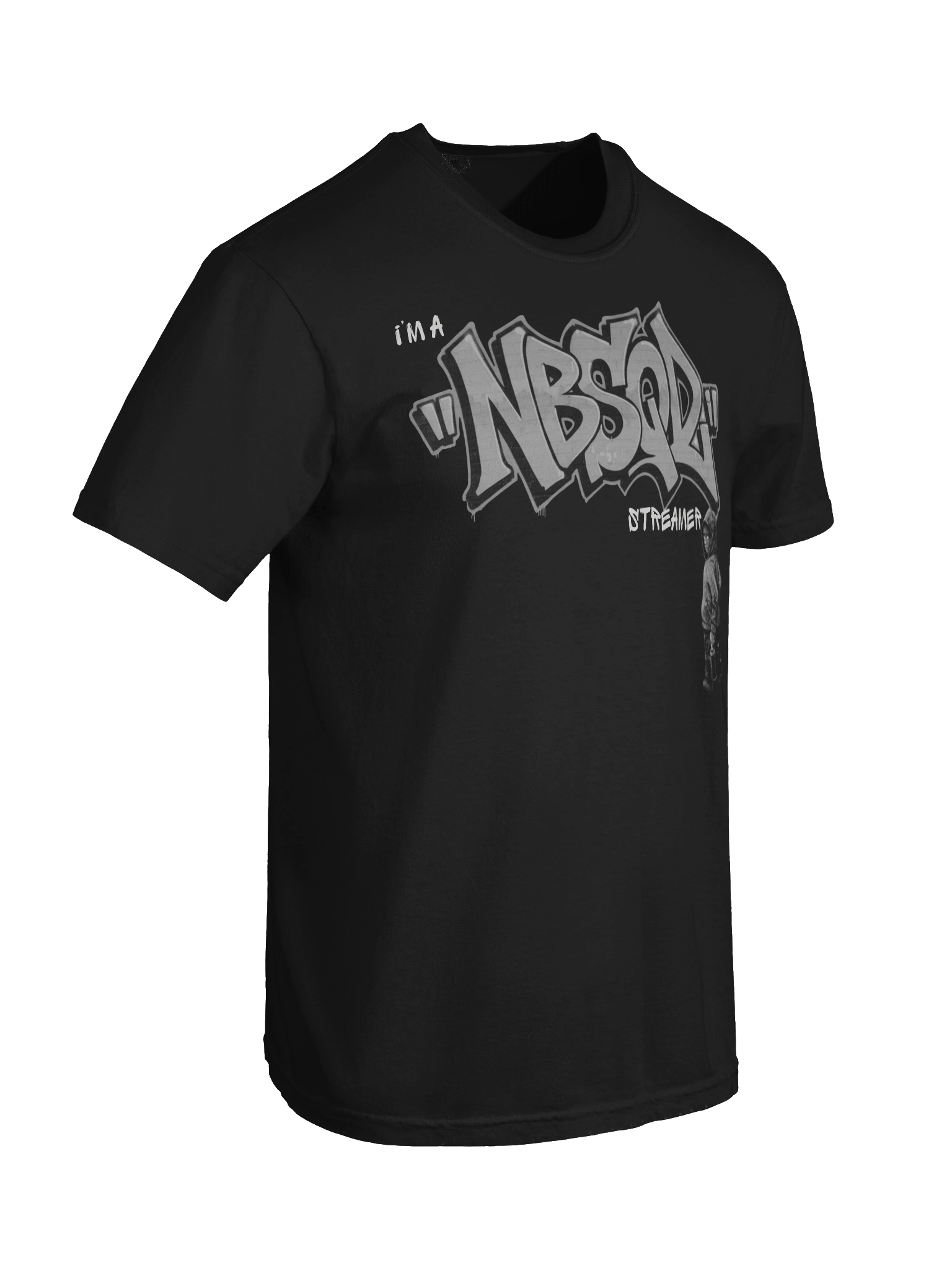 NBSQD Graffiti Mens BLK T-Shirt - Break The Rules Its Part of The Game product image (8)