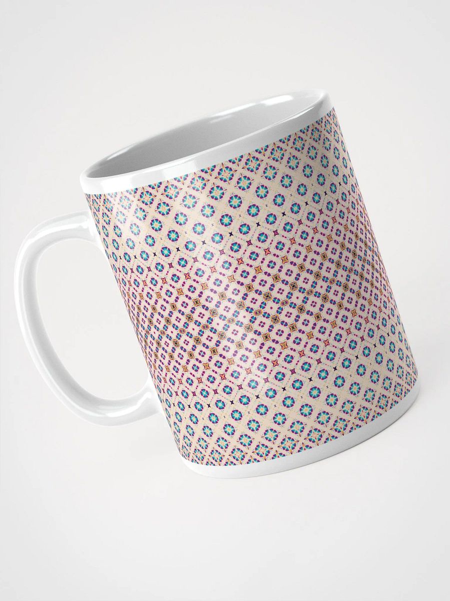 Seamless Metamorphosis Hearts & Stars Patterned Ceramic Mug product image (4)